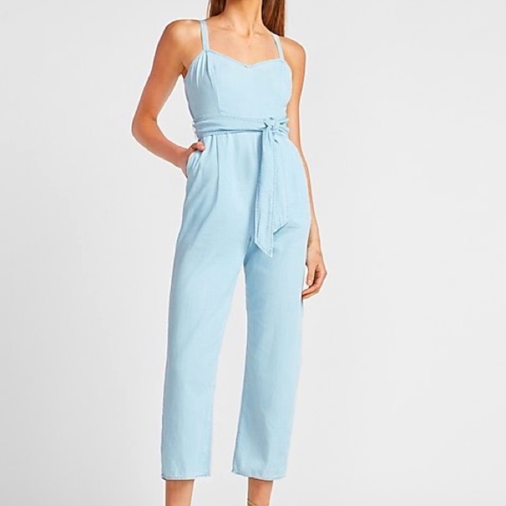 Denim jumpsuit from Express